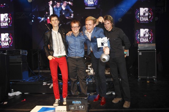 Charlie Straight jako vitezove na lonskem predavani cen MTV EMAs 2 (1)