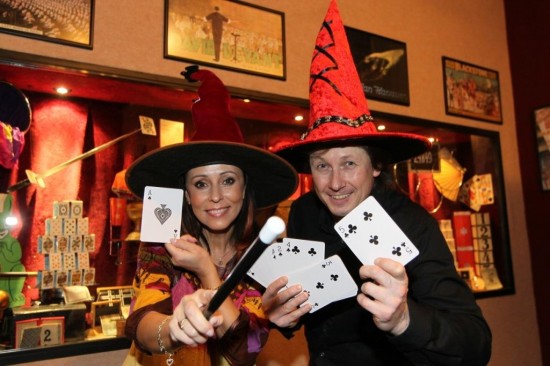 Zpevacka Heidi Janku jako kouzelnice