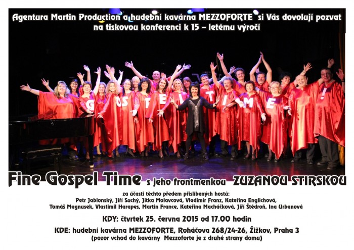 TISKOVINY - pozvánka na tiskovku finegospeltime