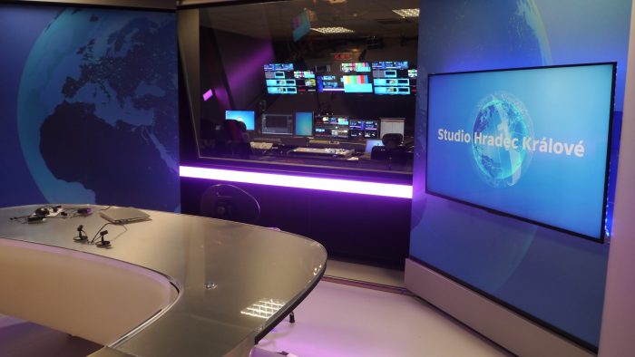 Nové studio ČT24_Hradec Králové