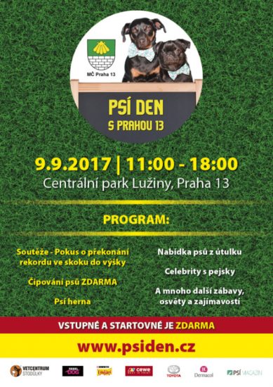 6 Psi den s Prahou 13 i