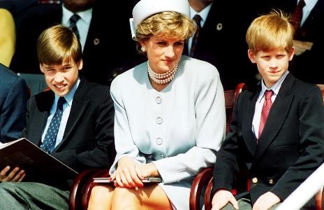 MOM Diana William Harry Heads of State Remembrance service 5.7.1995 _Getty Images