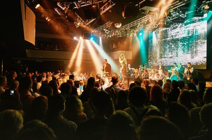 Oslava narozenin big bandu v Lucerně. Foto Kateřina Šulcová