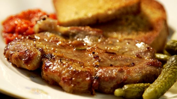 Minutková krkovička s pivem a hořčicí1_Fotor