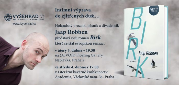 Pozvánka - Jaap Robben v Praze