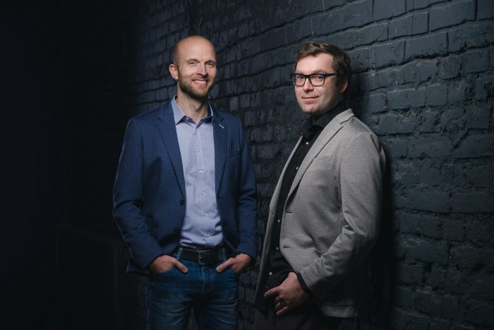 Šéfproducent Lukáš Záhoř a kreativní producent Milan Kuchynka (foto Mall Group)