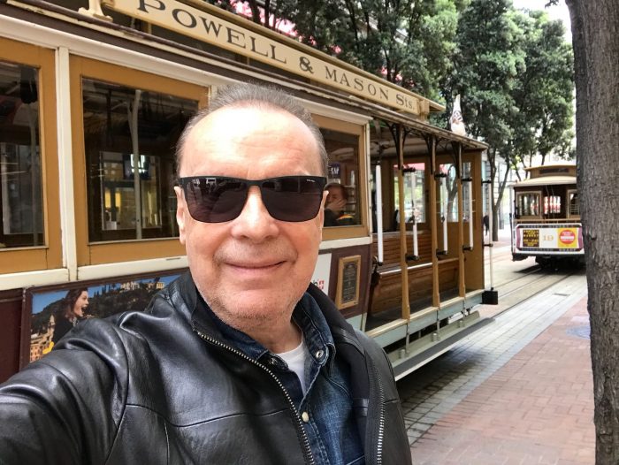 Stefan Margita u lanove tramvaje v San Franciscu (2018)