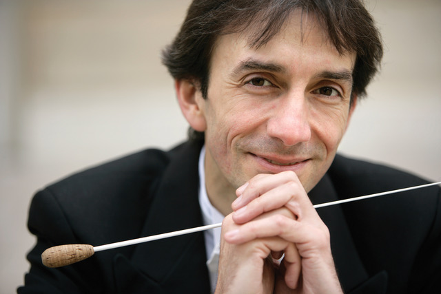 Bruno Ferrandis, conductor, in Paris, France, on May 10, 2006. All Photos must include Photo Credit: Photo by Clay McLachlan/ClayPix.com