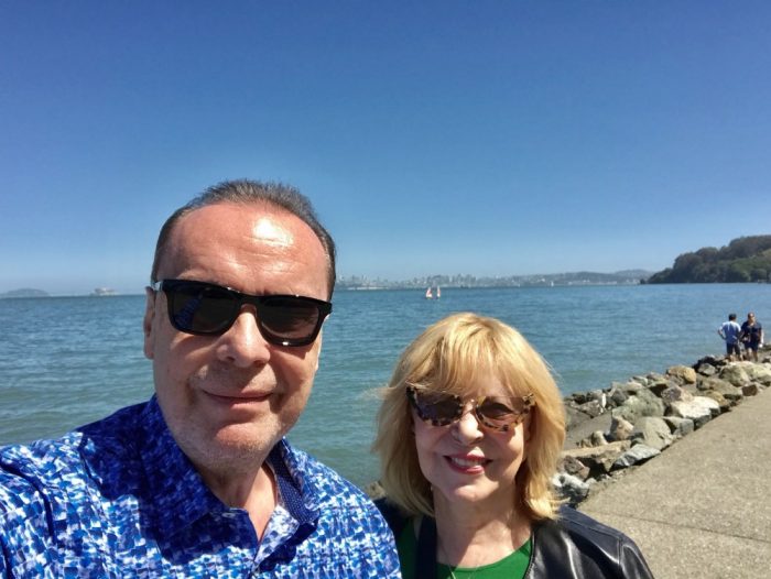 Hanka Zagorová a Štefan Margita na výletě v legendárním vězení Alcatraz (2018)