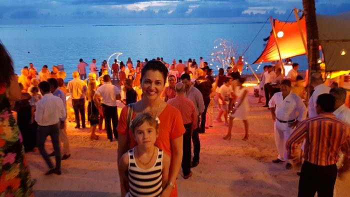 Mauricius8-Slavit Nový rok na pláži ostrova Mauricius byl pro Evu obrovský zážitek