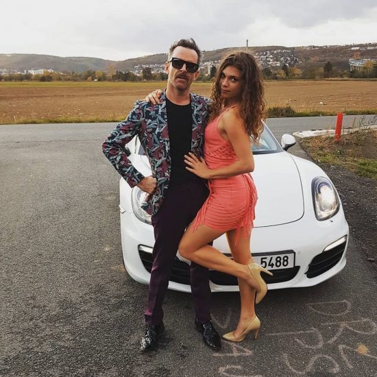 Martin Hrubý s Denisou Pfauserovou