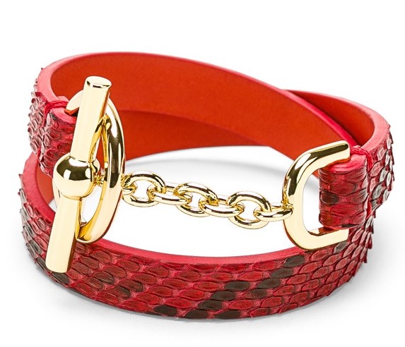 Dámský kožený náramek