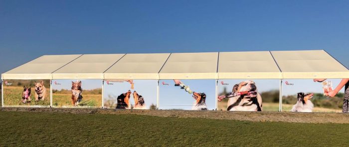 Krytá hala v Pesoparku