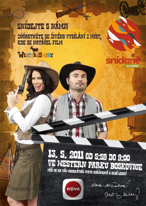 Westernová Snídaně s Novou