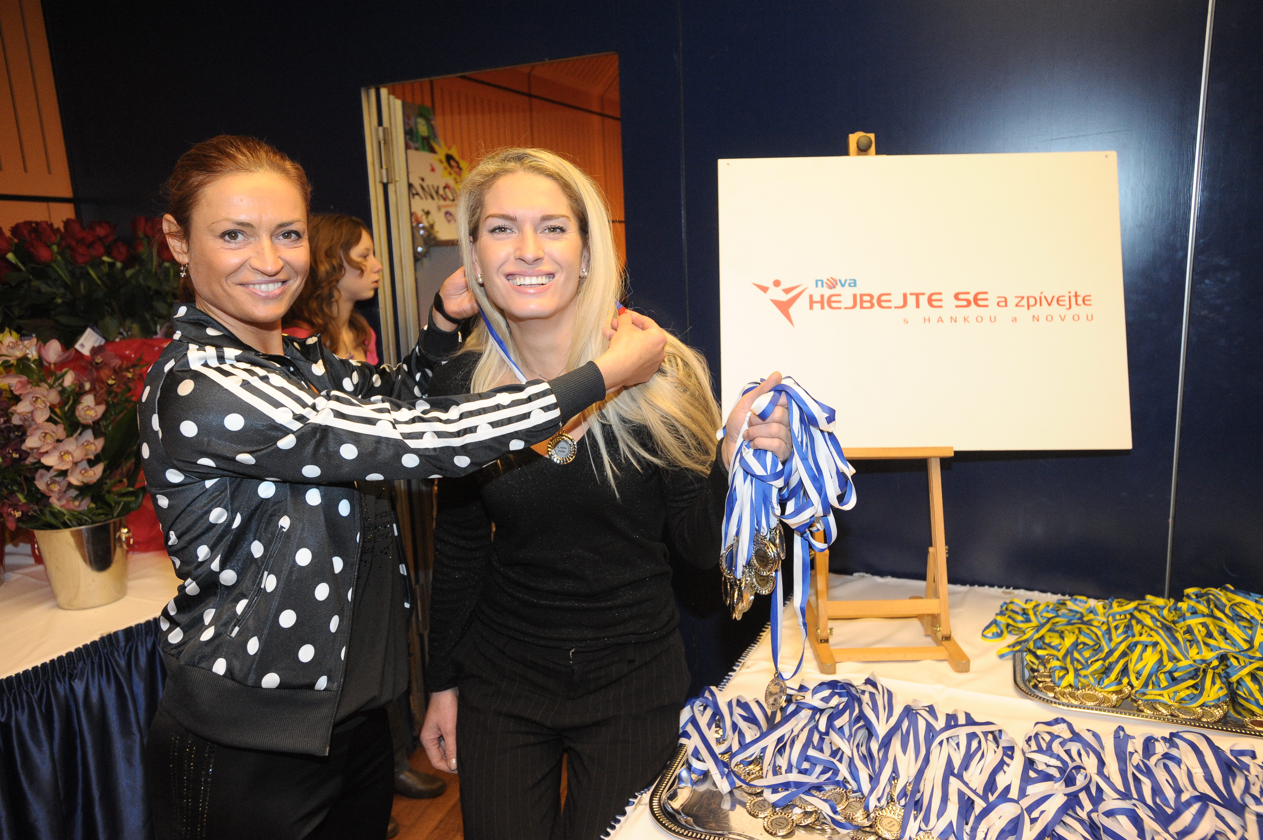 Kynychová se hejbala s hvězdami i s dětmi