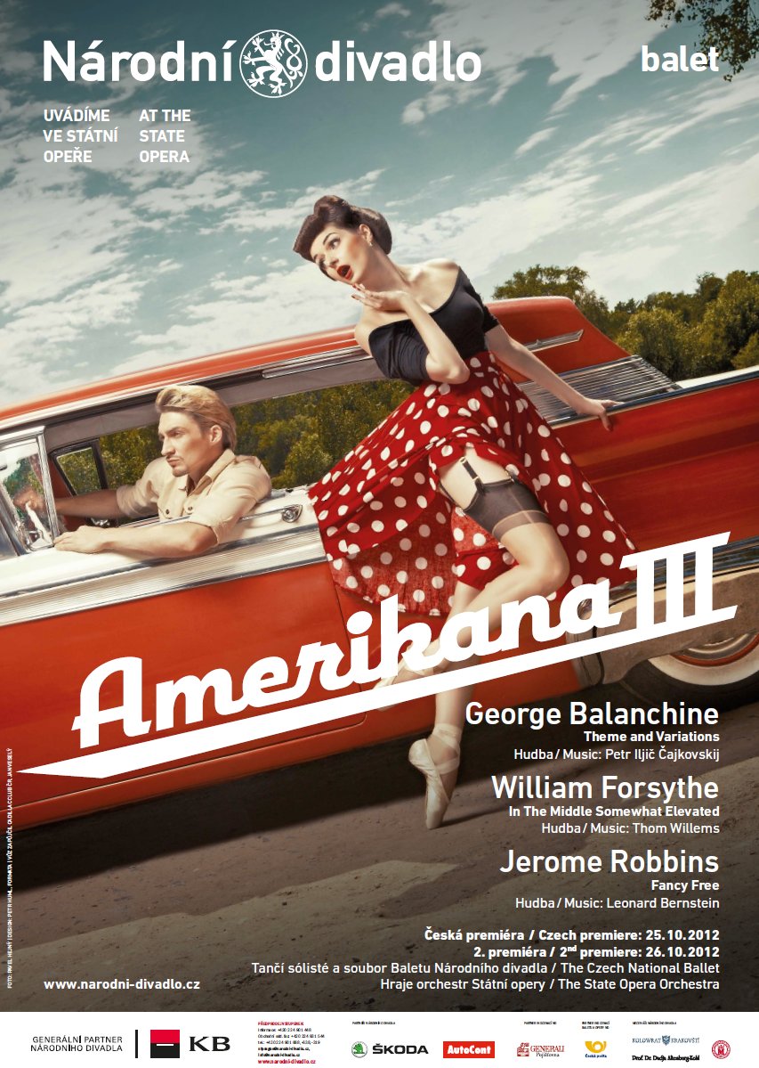 Česká premiéra baletu Amerikana III se blíží
