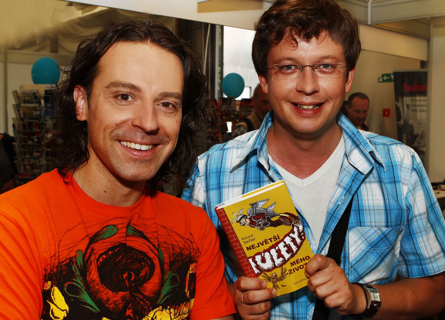 Spisovatelé Sacher a Krumlovská míří na Svět knihy