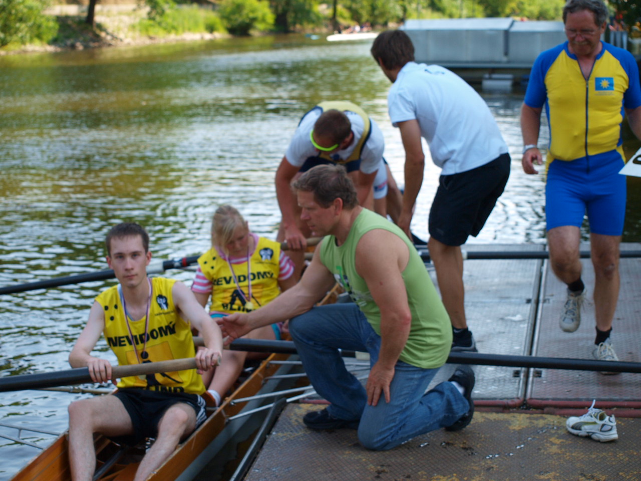 Luxusní hodinky pomohou nevidomým sportovcům chopit se vesla